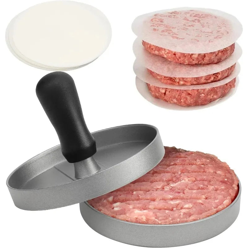 Presă din Aluminiu pentru Hamburger – Ø11x8cm