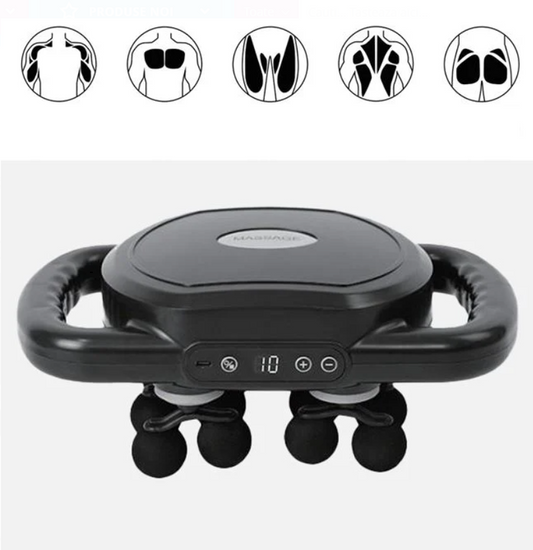 Aparat pentru Masaj Mio-Relaxant cu 12 Capete & USB