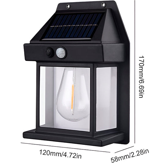 Lampă solară de exterior – nu necesită cablare | FLUXLAMP
