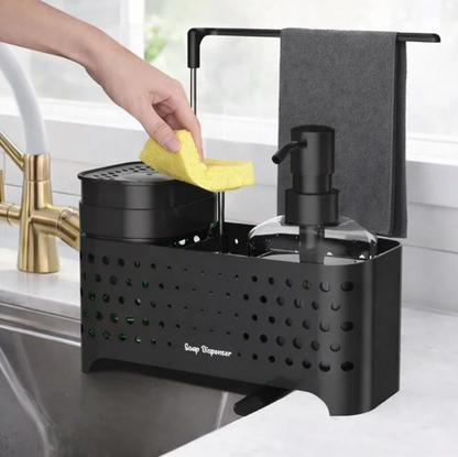 Suport Organizare Chiuveta pentru Detergent si Bureti 23x10x24,5 cm