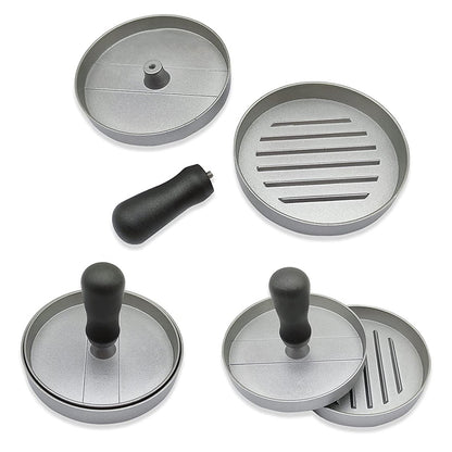 Presă din Aluminiu pentru Hamburger – Ø11x8cm