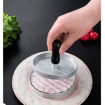 Presă din Aluminiu pentru Hamburger – Ø11x8cm