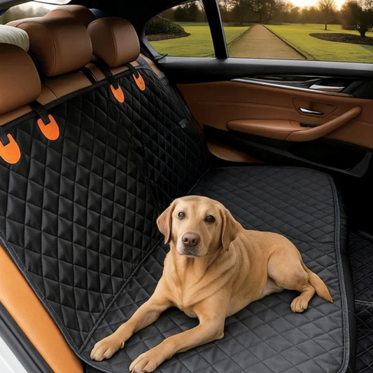 Husa Protectie Bancheta Auto pentru Caini si Pisici – Impermeabila, Anti-Zgarieturi, 135x145cm