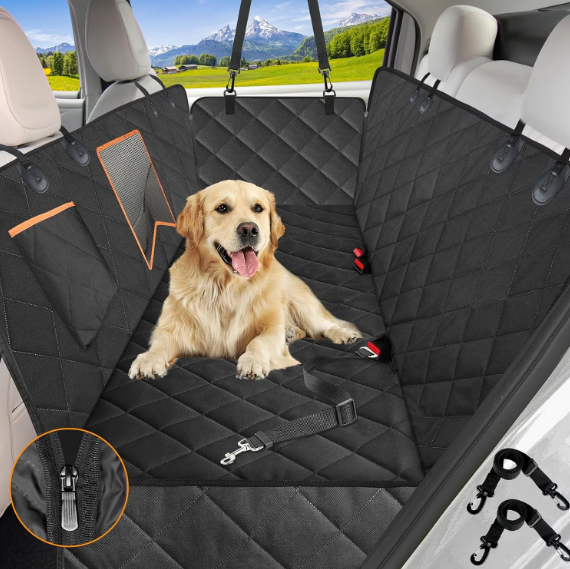 Husa Protectie Bancheta Auto pentru Caini si Pisici – Impermeabila, Anti-Zgarieturi, 135x145cm