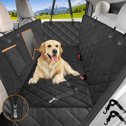 Husa Protectie Bancheta Auto pentru Caini si Pisici – Impermeabila, Anti-Zgarieturi, 135x145cm